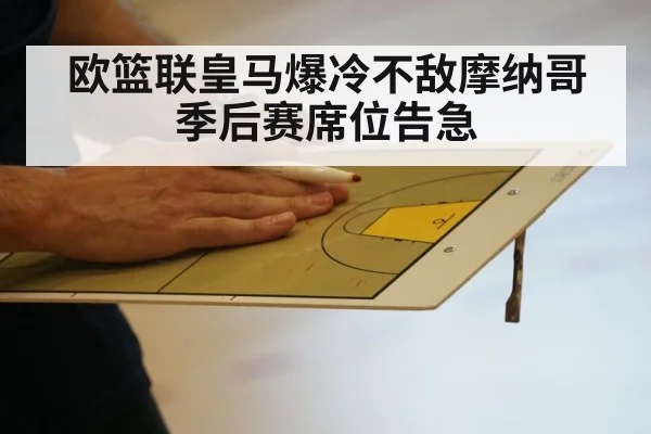 欧篮联皇马爆冷不敌摩纳哥 季后赛席位告急